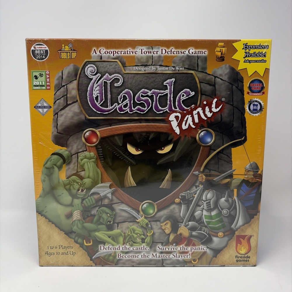 Castle Panic Board Game Fireside Games Cooperative Tower Defense Game